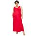 Catherines Women's Plus Size Elmhurst Seamed Maxi Dress