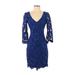 Pre-Owned Belle Badgley Mischka Women's Size 2 Cocktail Dress