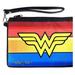Buckle-Down Buckle-Down Zip Wallet Wonder Woman Large Accessory, -Wonder Woman, 8" x 5"