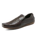 Bruno Marc Mens Moccasin Loafers Slippers Slip On Driving Moccasins Boat Shoes DARK/BROWN PEPE_08 size 10.5