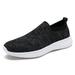 DREAM PAIRS Men's Slip on Loafer Breathable Fashion Sneakers Sport Walking Shoes 171114-M BLACK/GREY Size 9.5