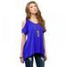 Women Round Neck Sexy Strapless Fishtail Short Sleeve Shirt Lady Tops Tee Summer Fashion Casual T-Shirt