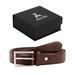 Affilare Men's Genuine Italian Leather Dress Belt 35mm Black Brown Tan 12EXB35