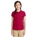 Port Authority Girls Silk Touch Peter Pan Collar Polo. YG503