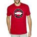Wired2Fish Medallion Logo T-shirt - Red, Large
