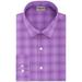 Kenneth Cole Reaction Men's Slim-Fit All Day Flex Performance Stretch Plaid Dress Shirt Paspur Size 17-34-35