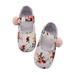 Zupora Baby Girl Floral Print Anti-Slip Crib Shoes Breathable Casual Hook-and-Loop Walking Shoe Prewalkers Toddler Soft Sole First Walkers