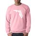 True Way 673 - Crewneck Florida Native Exclusive State Collection USA Sweatshirt 3XL Light Pink