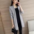 Clearence promotion New Korean Style Women's Coat Loose Casual Solid Color Knit Cardigan Fashion Trend Long-sleeved Coat