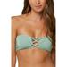 O'Neill Women's Salt Water Solids Bandeau Top