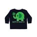 Inktastic Happy St Patricks Day Elephant Toddler Long Sleeve T-Shirt Unisex