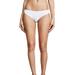 Calvin Klein Women's Form Bikini, Small, White