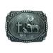 Belt Buckle Western Style Cross Pattern Novelty Belt Buckle Belt Accessories