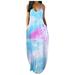 Egmy for Women Casual, Women'S Long Maxi Dress Sleeveless Plus Size Sum