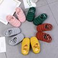 Children Home Slippers Cartoon Plush Cotton Soft Non-Slip Flat Shoes kids Warm Crib Shoes Floor Shoes