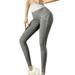 Sexy Dance Womens Striped Workout Yoga Leggings High Waist Tie Dye Gym Exercise Yoga Leggings Sportswear Athleticwear Non See-through