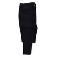 TOMMY HILFIGER Womens Black Distressed Skinny Jeans Size: 26 Waist