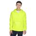 UltraClub Adult Quarter-Zip Hooded Pullover Pack-Away Jacket