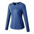 Promotion Clearance!Women Sport Shirts Plus Velvet Compression Quick Dry Running Tops Women Breathable Soft Comfortable Sports Running Gym Workout Soccer T-shirts