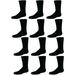 SOCKS'NBULK Children & Kids Wholesale Bulk Sports Crew, Athletic Case Pack Socks, (240 Pairs Navy, Kids 6-8 (Shoe size 4-7.5))