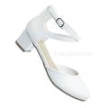 Anytime2 by Speed Limit 98, Glitter Children Girls Block Heel Round Toe Open Shank Dress Sandal