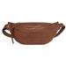 Winnereco Alligator Pattern Women Shoulder Waist Bags Leather Chest Pack (Light Brown