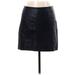 Pre-Owned Free People Women's Size 10 Faux Leather Skirt