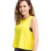 UKAP Women Sleeveless Crew Neck Workout Tunic Top Yoga Fitness Tee Loose Fit Mesh Vest Tank Top Running Gym T Shirt Activewear