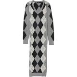 Ralph Lauren Womens Argyle Sweater Dress