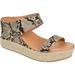 Women's Journee Collection Alissa Espadrille Wedge Slide