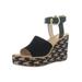 Louise Et Cie Womens Paley Suede Ankle Wedge Sandals