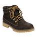 Soda IB85 Women's Lace Up Padded Cuff Hiking Combat Ankle Booties