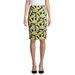 Evan Picone Women's Printed Straight Skirt