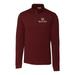 Missouri State University Bears Cutter & Buck Big & Tall Advantage 1/4-Zip Mock Neck Pullover Sweater - Maroon