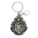 Harry Potter Series Hogwarts Crest Pewter Keyring Key Chain