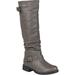 Women's Journee Collection Stormy Extra Wide Calf Knee High Slouch Boot