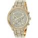 michael kors women's runway quartz watch with stainless-steel-plated strap, gold, 19.5 (model: mk6634)