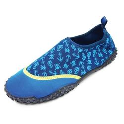 Boys Aqua Shoe - Skull 11 M