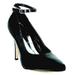 4" Heel "B" Width Pump With Ankle Strap