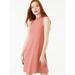 Free Assembly Women's Sleeveless Mock Neck Swing Dress