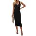 Julycc Women's Casual Bodycon Tank Dress Sleeveless Midi Party Maxi Dresses