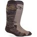 Ducks Unlimited Mens Socks, Merino Wool Heavyweight Brown Camo Tall Boot Socks, 2 Pair