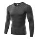 Hazel Tech--Mens Compression Long Sleeve Top Tights Sports Running T-shirts Quick Dry Men's Running T-shirts