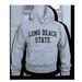 W Republic Game Day Hoodie Long Beach State, Heather Grey - Large