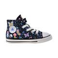 Converse Chuck Taylor All Star 1V Hi Strap Toddlers' Shoes Black-Bleached Cya 770712f