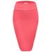 Scuba Pencil Skirt Midi Bodycon Skirt Below Knee Skirt, Office Skirt High Waist