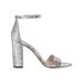 Sam Edelman Yaro Soft Silver Snake Lagos Metallic Snake Print Leather