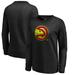 Atlanta Hawks Fanatics Branded Women's Midnight Mascot Pullover Sweatshirt - Black