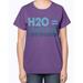 H2O = 2 parts heart 1 part obsession - Sports- Ladies T-Shirt