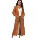 S-XXL New European Women Long Cardigan Plus Size Thick Kimono Long Sleeve Sweater Loose Asymmetrical Hem Women Outerwear